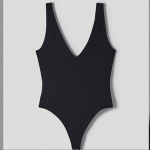 Aritzia Contour V-Neck Body Suit